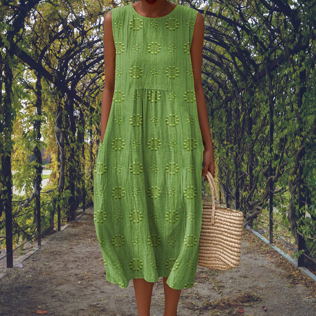 Ginevra™ | Women's Sleeveless Pocket Maxi Dress