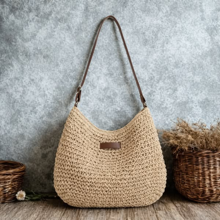 Simona™ | Women's Woven Crossbody Bag