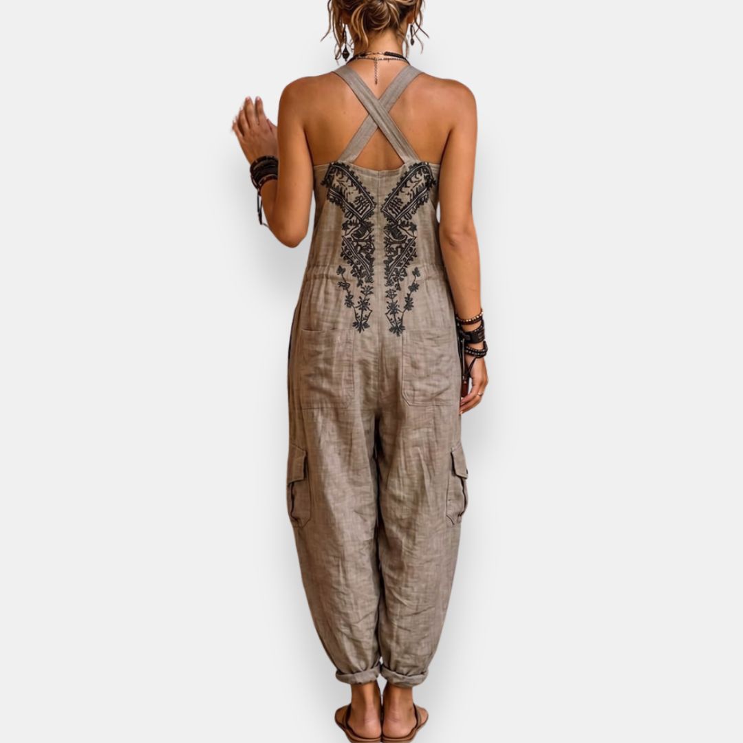 Talia™ | Airy Embroidered Jumpsuit