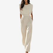 Ariia™ Jumpsuit with a belt