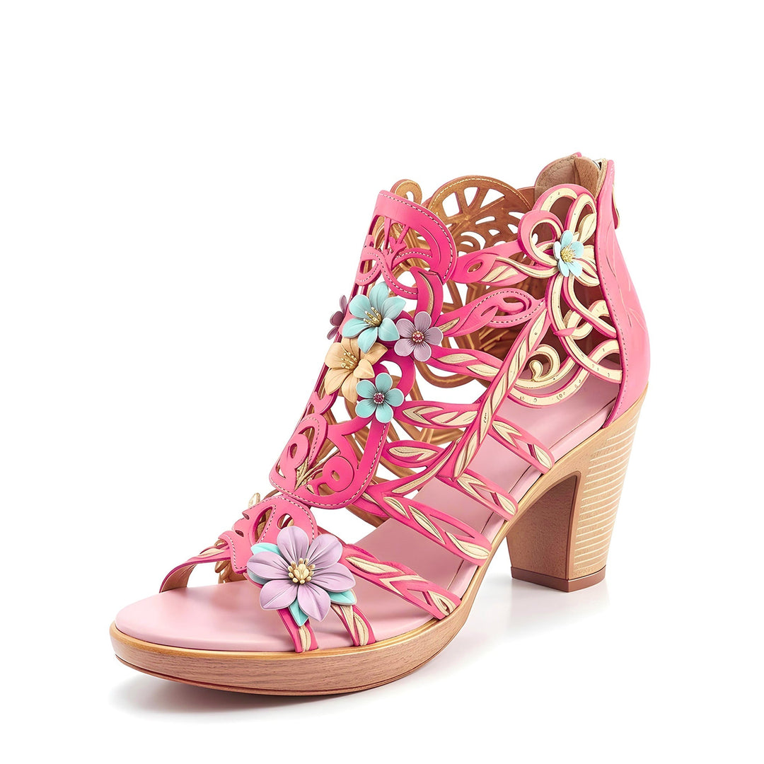 Orvella | Women's Cutout Heeled Sandals