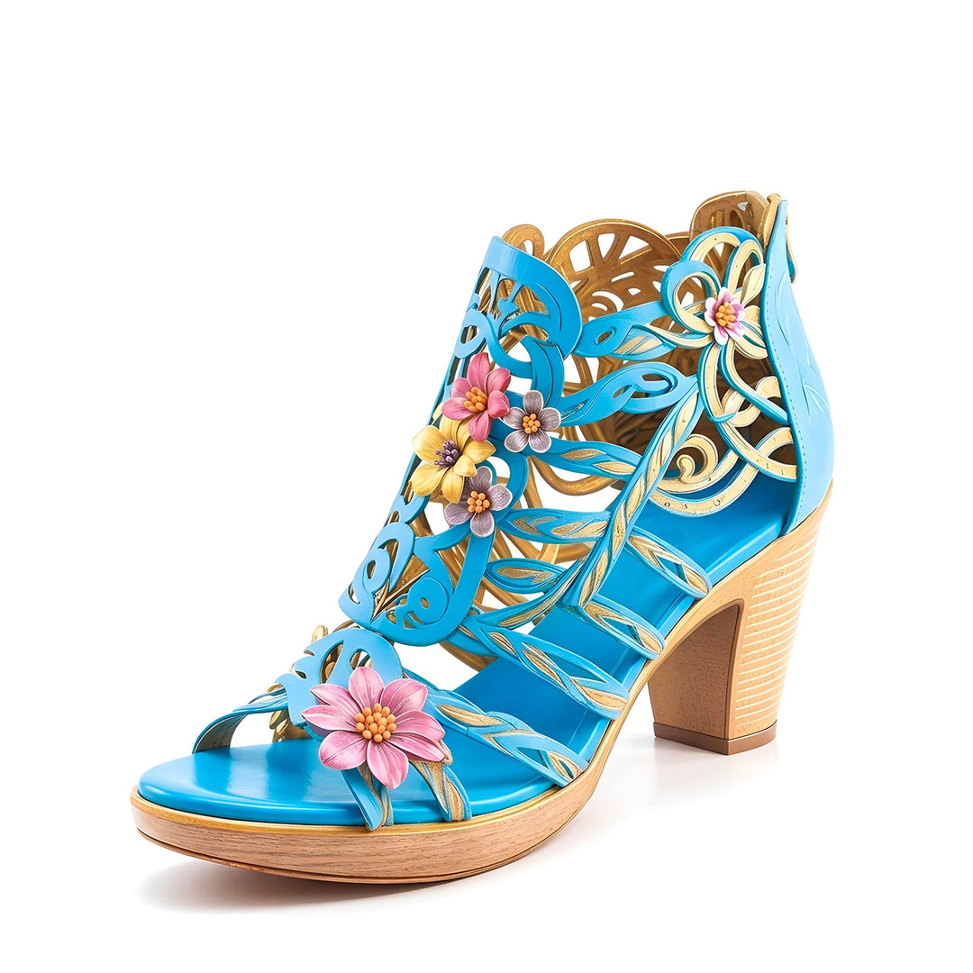Orvella | Women's Cutout Heeled Sandals
