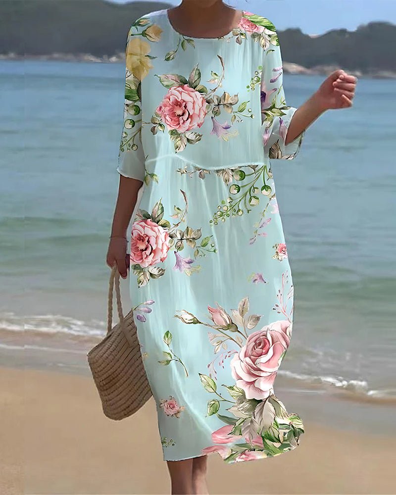 Verity™ | Women's Sunset Bloom Maxi Dress