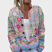 Lucy™ | Women's Floral Autumn Cardigan