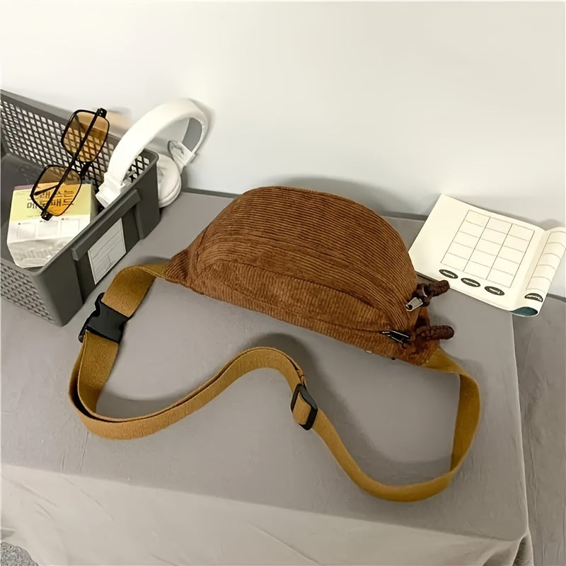 Petra™ | Women's Corduroy Shoulder Bag