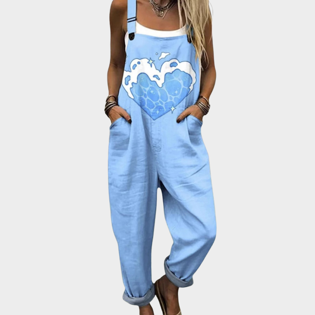 Comforta™ | Women's Printed Overalls