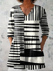 Treslyn | Long Blouse with V-Neck