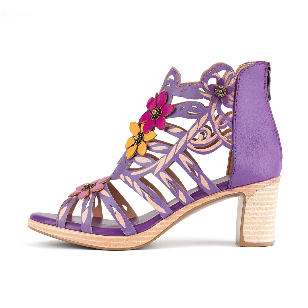 Orvella | Women's Cutout Heeled Sandals