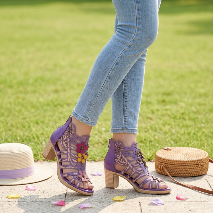 Orvella | Women's Cutout Heeled Sandals