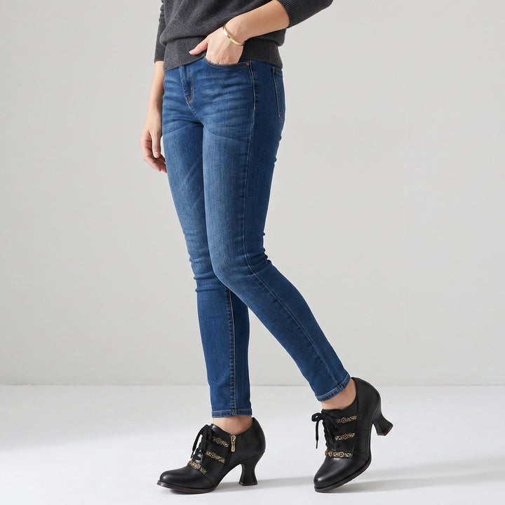 Gwynley™ | Vintage Boho Lace-Up Pumps