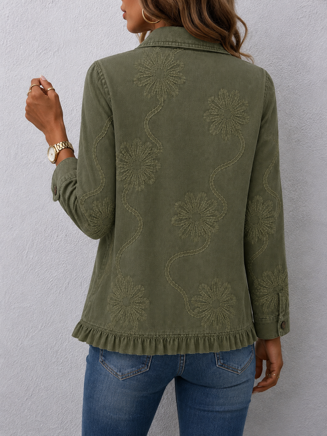 Sienna™ | Elegant Floral Sweater