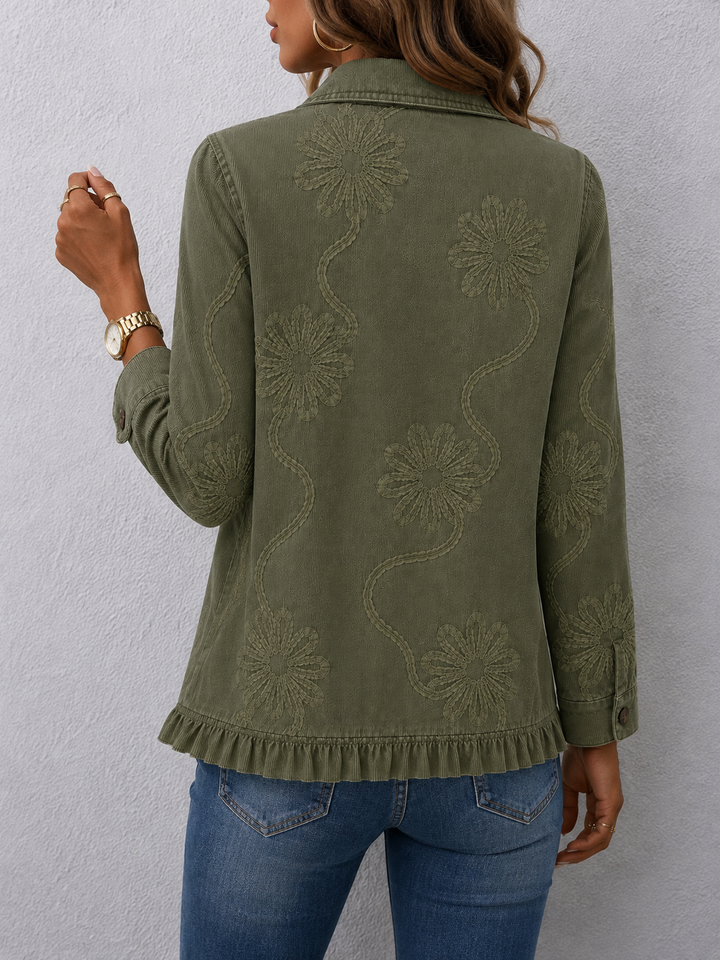 Sienna™ | Elegant Floral Sweater