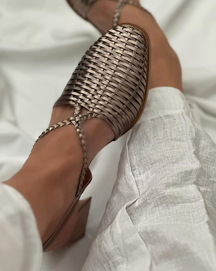 Kaye™ | Women's Woven Block Heel Sandals