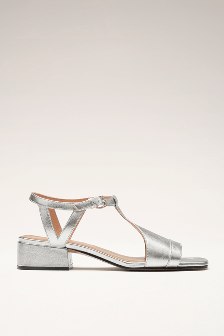 Serena™ | Women's Metallic-Inspired Block Heel Sandals
