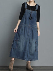 Devé — Loose Fit Denim Dress