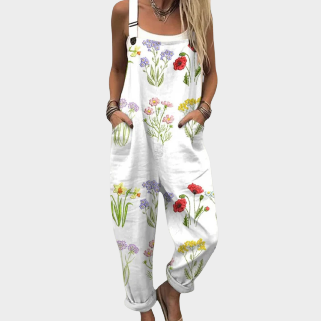 Comforta™ | Women's Printed Overalls