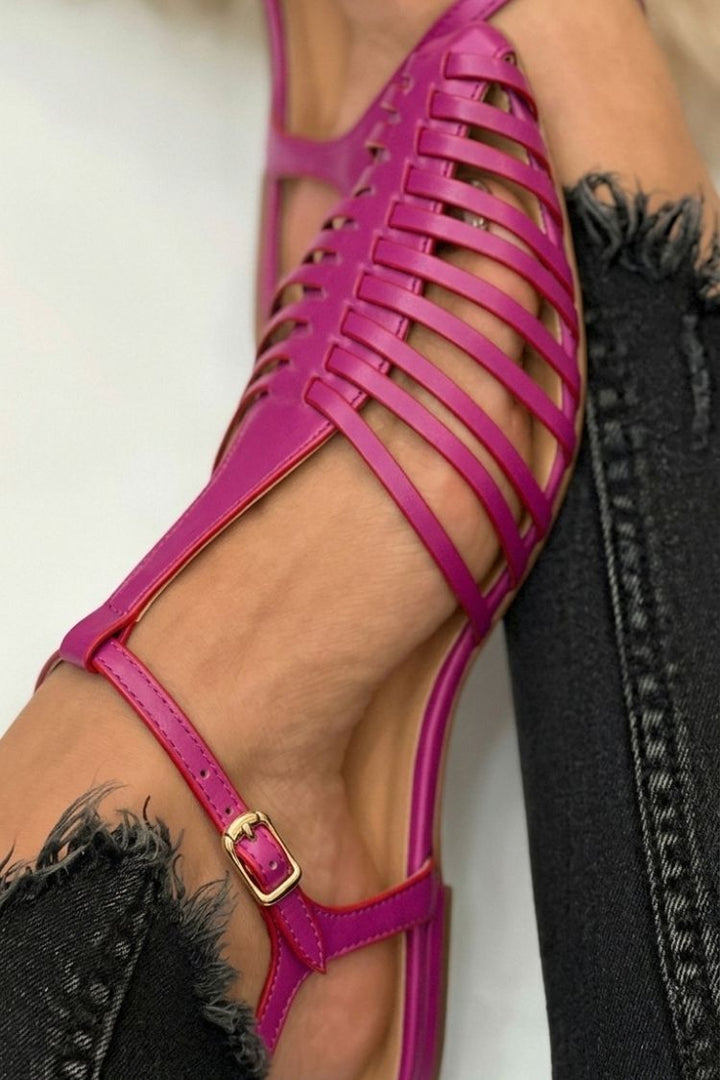 Rosy™ | Women's Cut-Out T-Strap Sandals