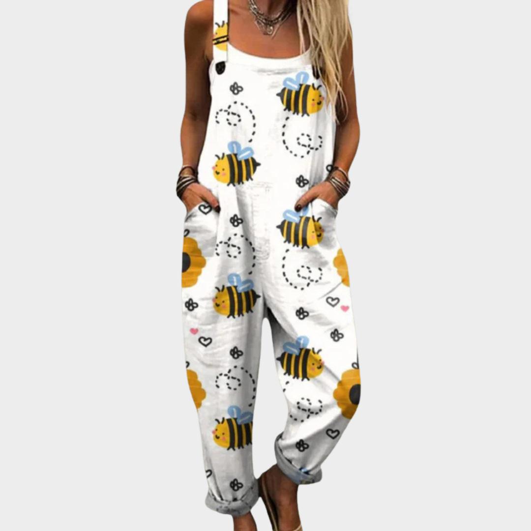 Comforta™ | Women's Printed Overalls