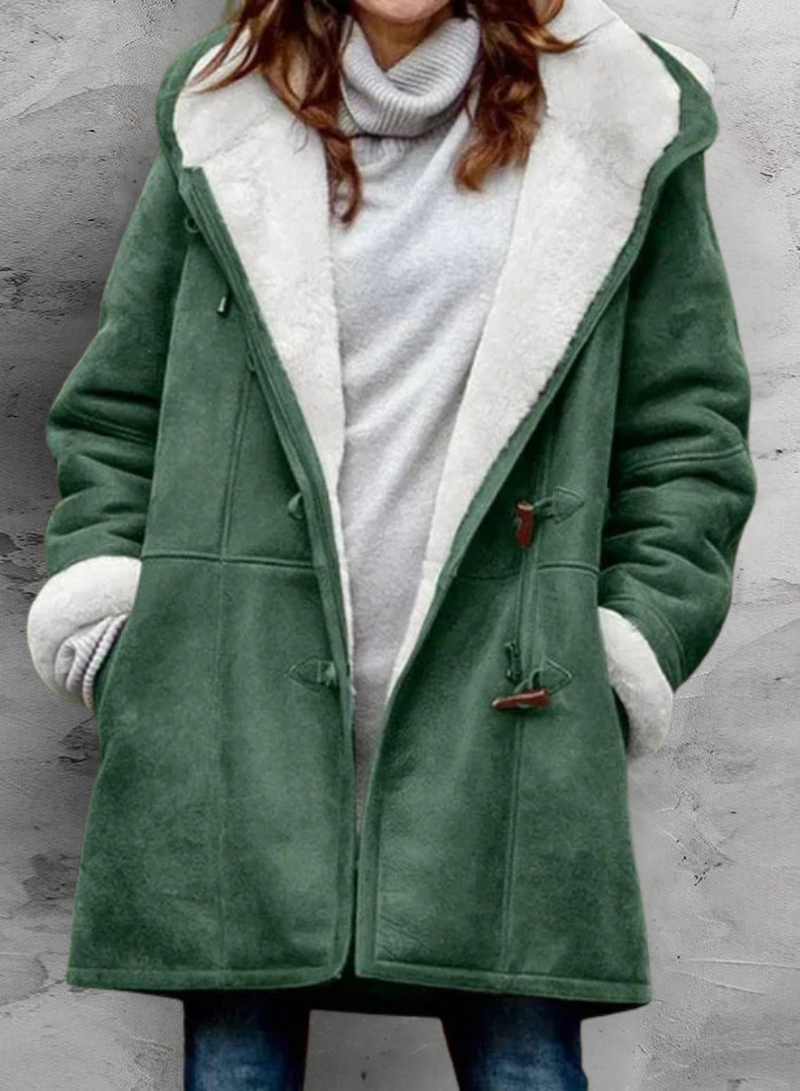 Fiorella Hooded Toggle Coat