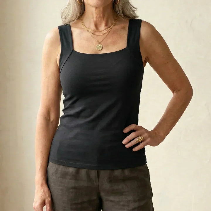 Roxanne™ | Built-In Comfort Bra Tank Top