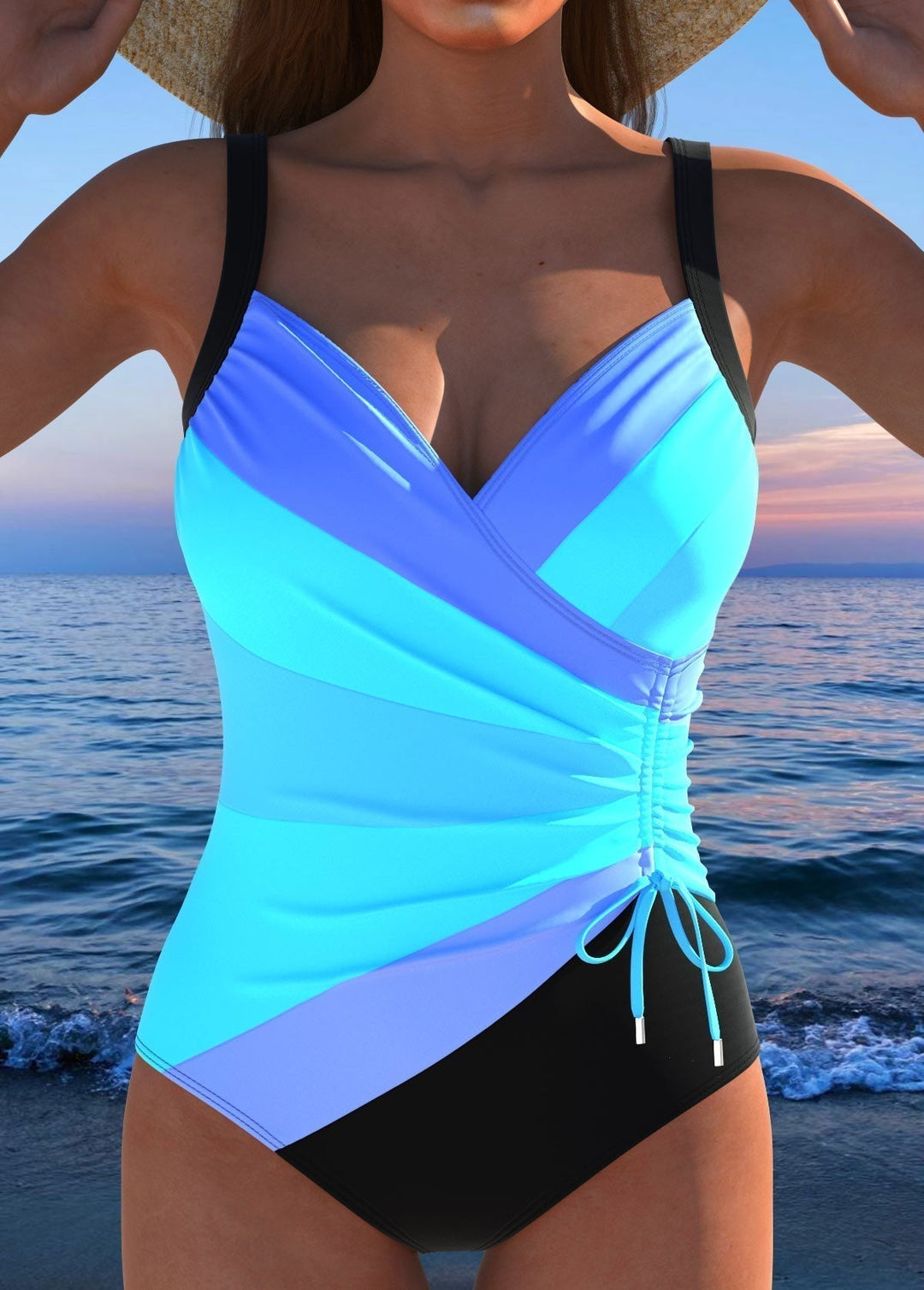 Éloria – A stylish swimsuit with a colourful print
