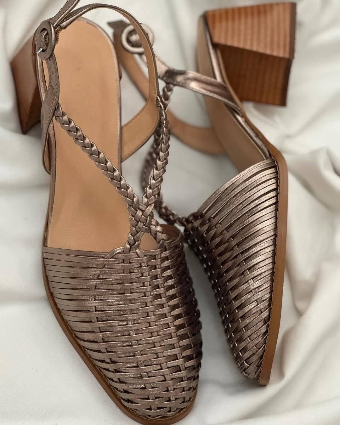 Kaye™ | Women's Woven Block Heel Sandals