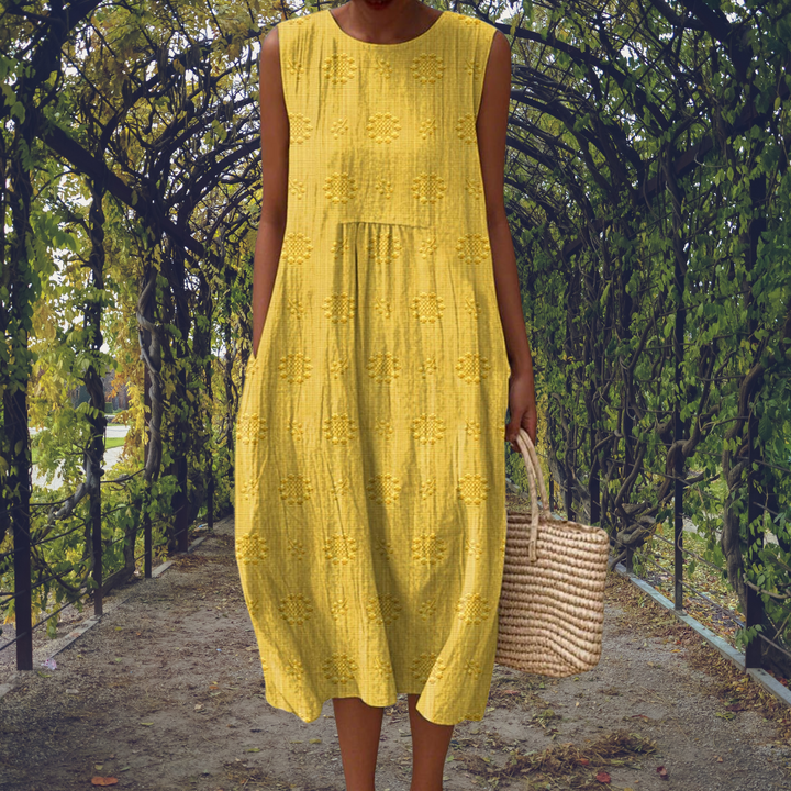 Ginevra™ | Women's Sleeveless Pocket Maxi Dress