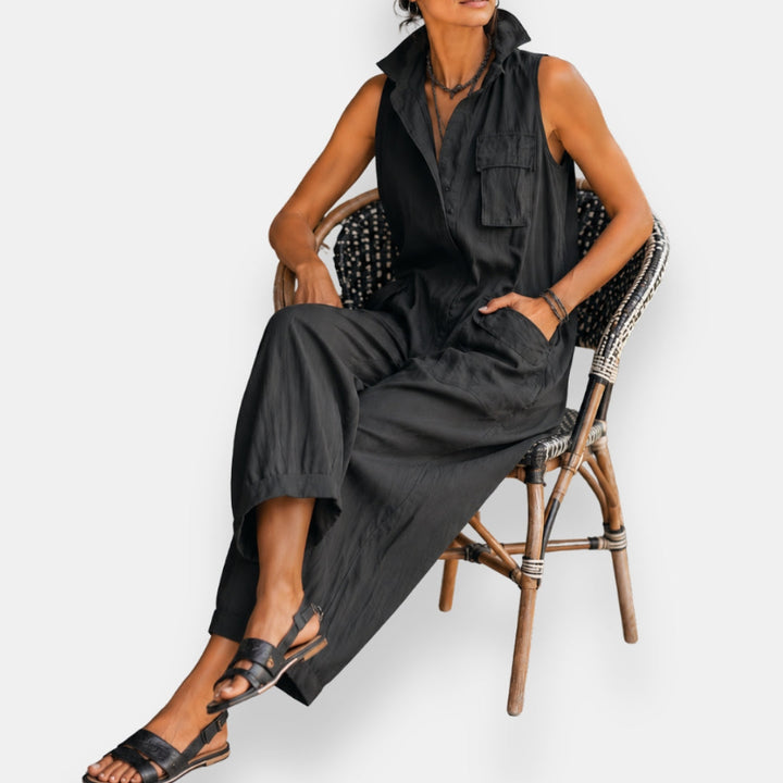 Brooke™ | Women's Sleeveless Relaxed Jumpsuit