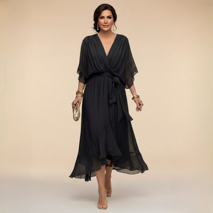 Opal™ | Women's V-Neck Midi Dress