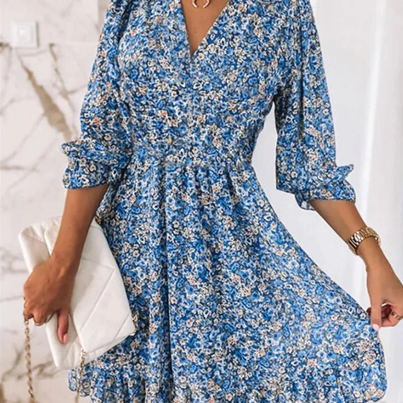 Thessaly™ | Women's Floral Maxi Dress
