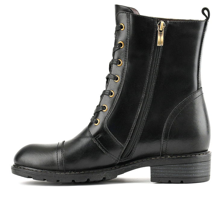 Orlena™ | Floral Lace-Up Ankle Boot