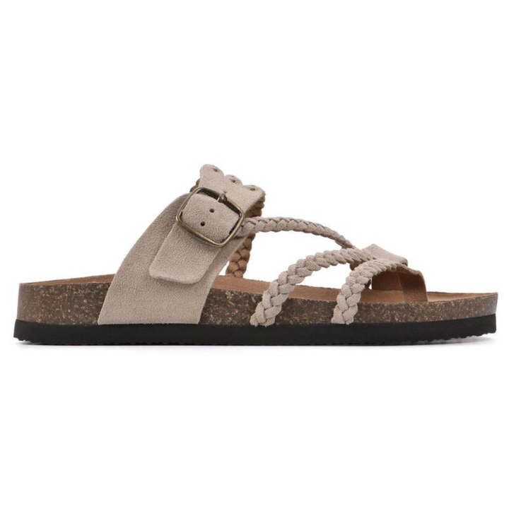 Jocelyn - Braided Cork Sandals