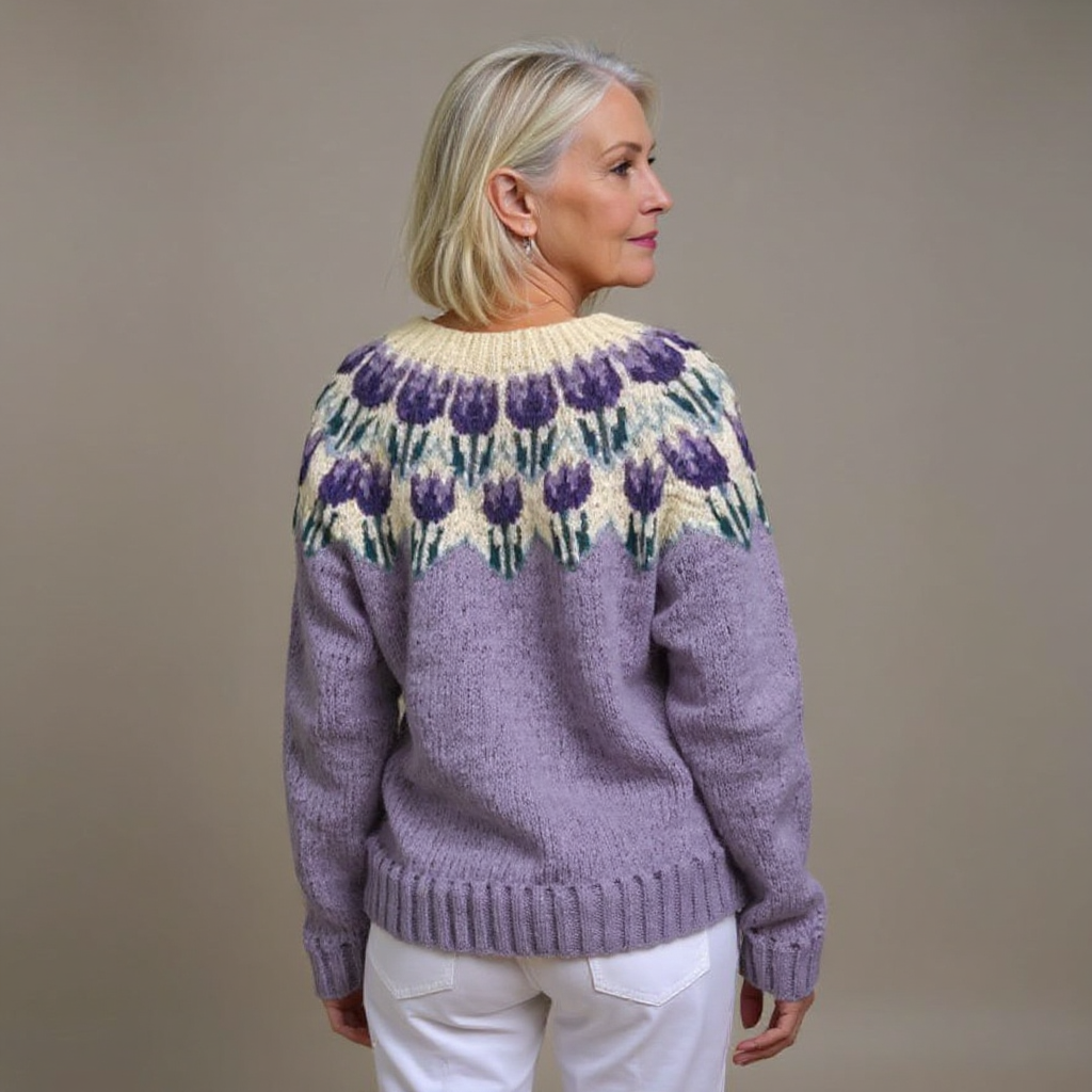 Nell Folk Knit Cardigan