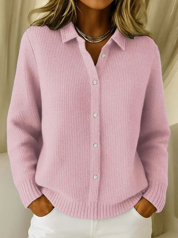 Katrina™ | Textured Knit Button Cardigan