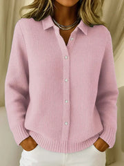 Camille™ | Textured Button-Up Cardigan