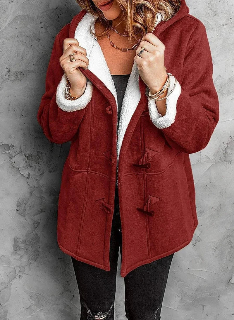 Fiorella Hooded Toggle Coat