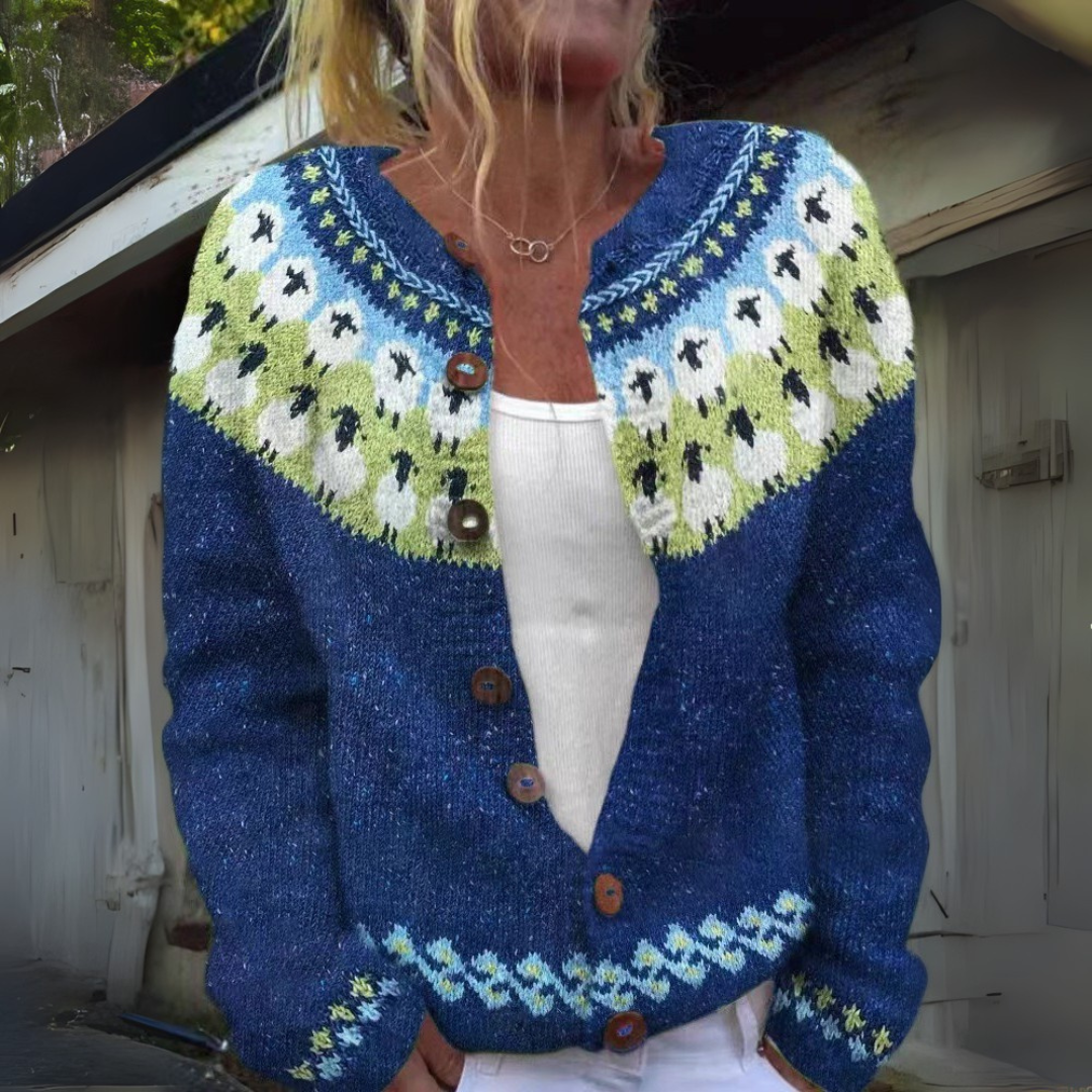Petra Vintage Knit Cardigan