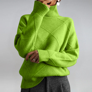 Florence™ | Turtleneck Sweater – Green