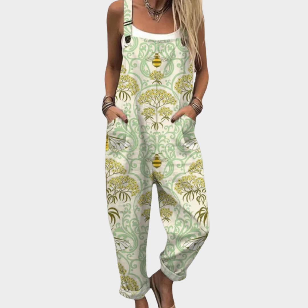 Comforta™ | Women's Printed Overalls