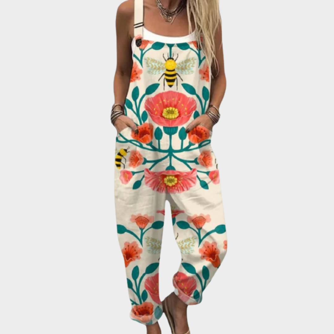 Comforta™ | Women's Printed Overalls