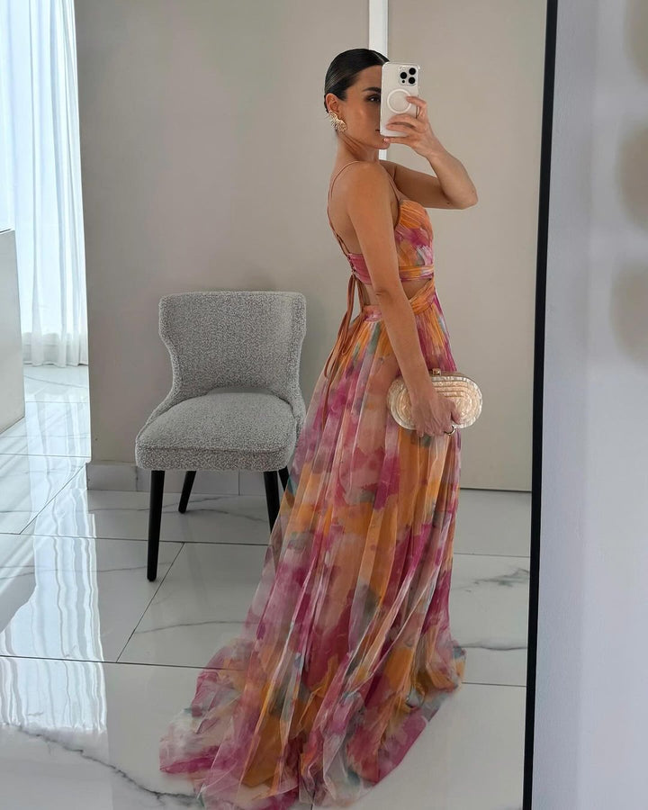 Giselle™ | Women's Floral Print Maxi Dress