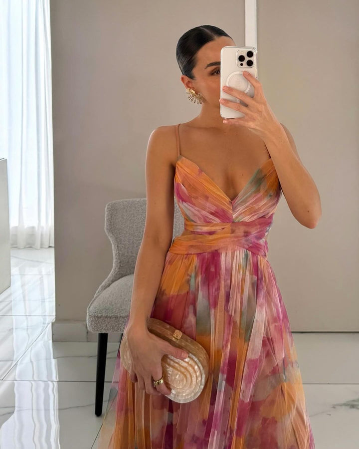 Giselle™ | Women's Floral Print Maxi Dress