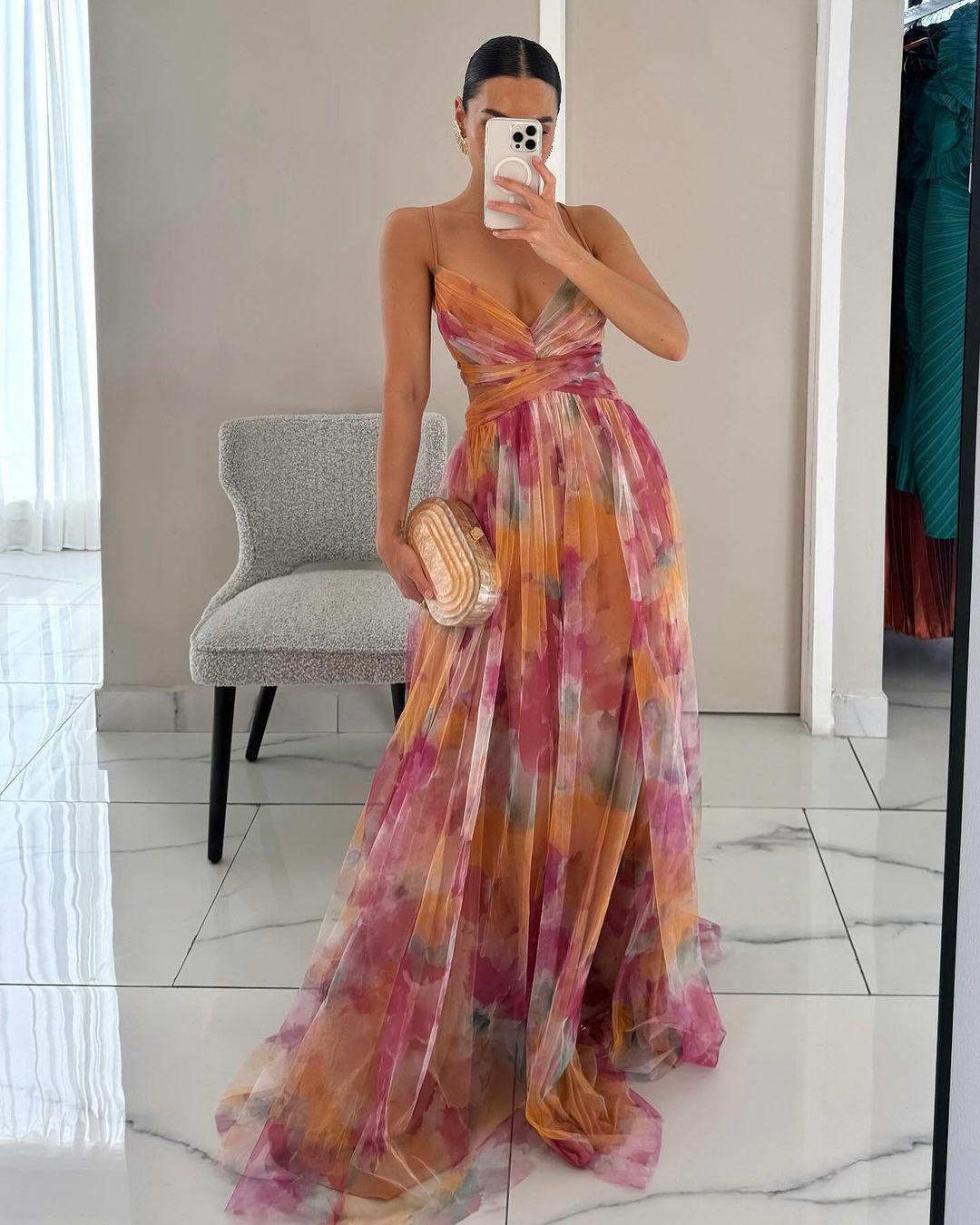 Giselle™ | Women's Floral Print Maxi Dress