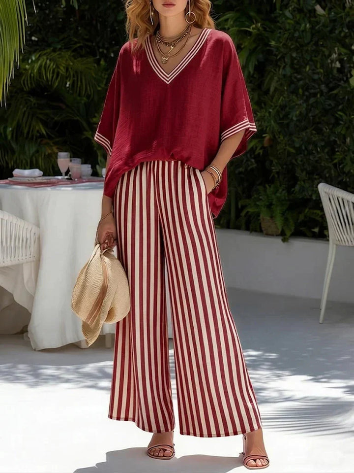 Sienna | A relaxed, striped two-piece set