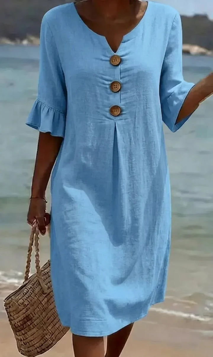 Radmila™ | Women's Textured Long Sleeve Dress