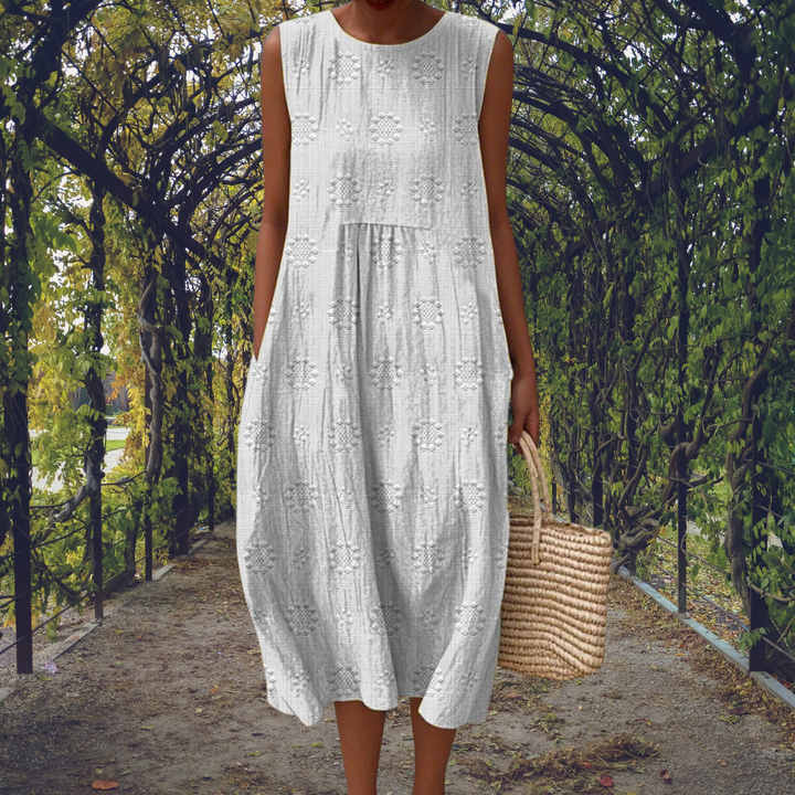 Ginevra™ | Women's Sleeveless Pocket Maxi Dress
