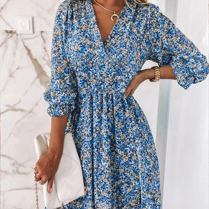 Thessaly™ | Women's Floral Maxi Dress