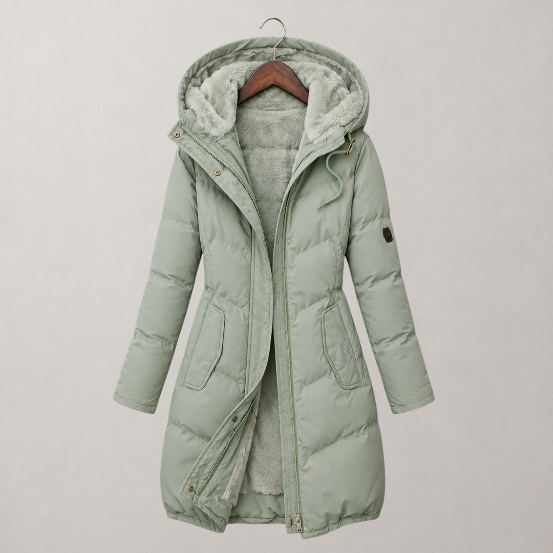 Adriana Hooded Winter Parka