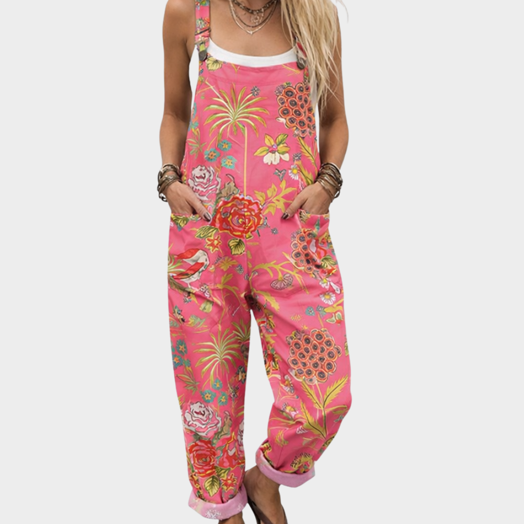 Comforta™ | Women's Printed Overalls