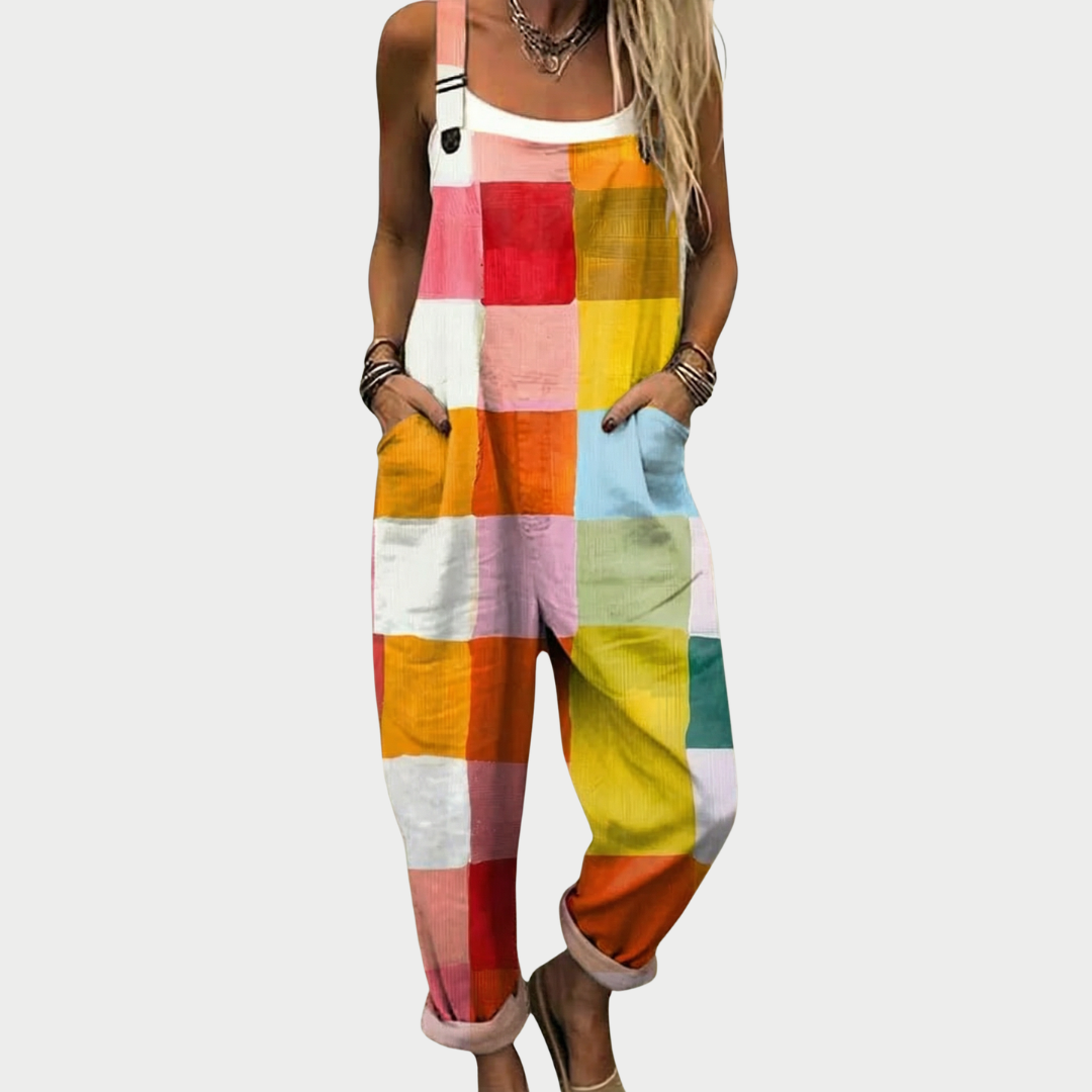 Comforta™ | Women's Printed Overalls
